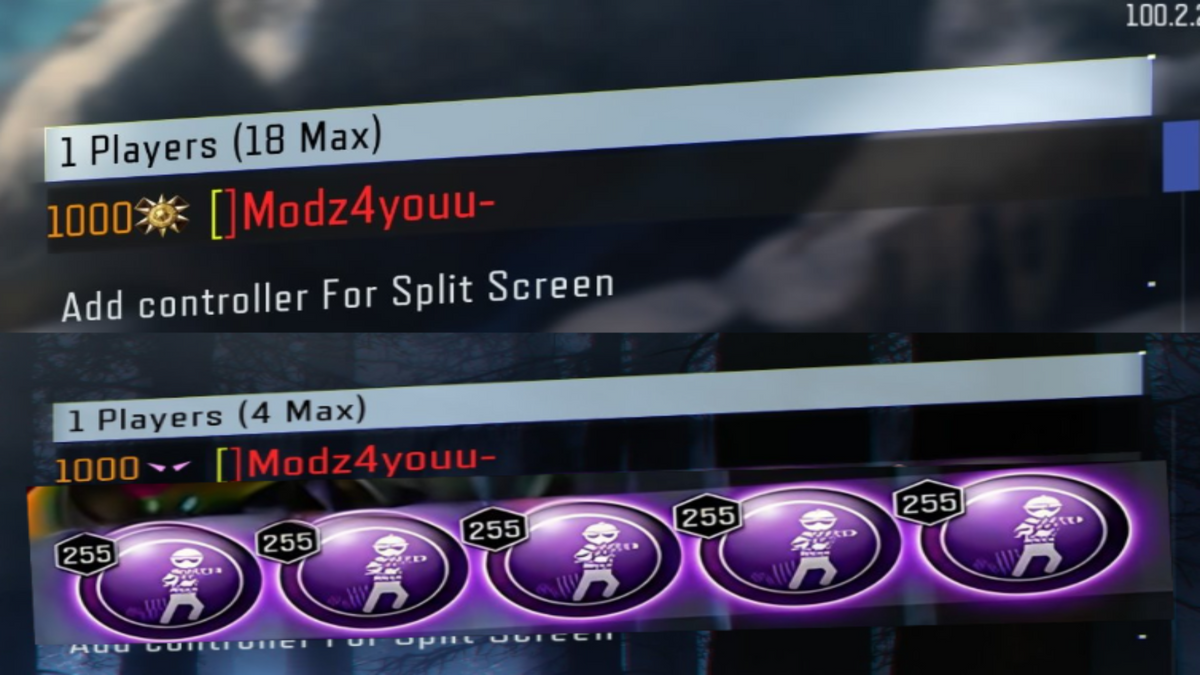 BO3 Colored Names